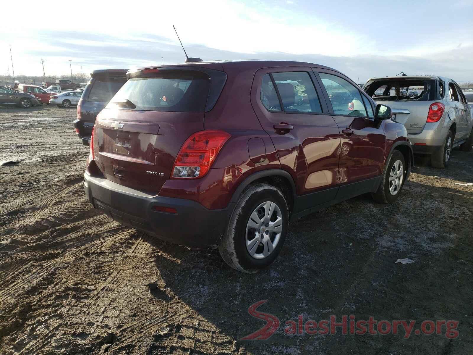 3GNCJKSB3GL276343 2016 CHEVROLET TRAX