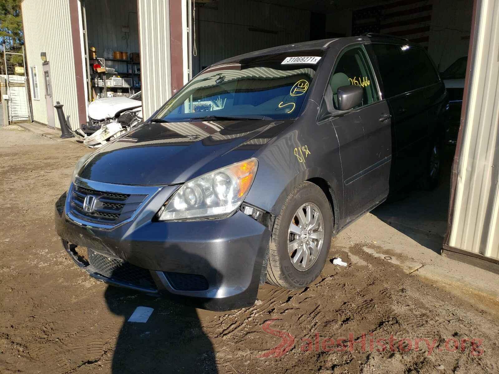 5TFRX5GN1KX159878 2010 HONDA ODYSSEY