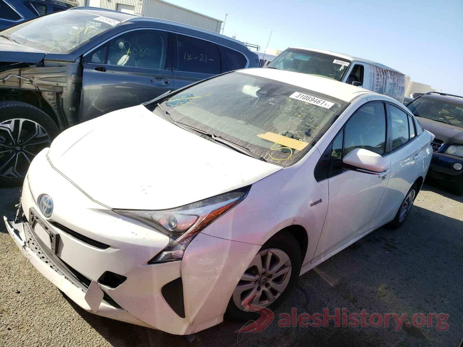 JTDKBRFU2H3037367 2017 TOYOTA PRIUS