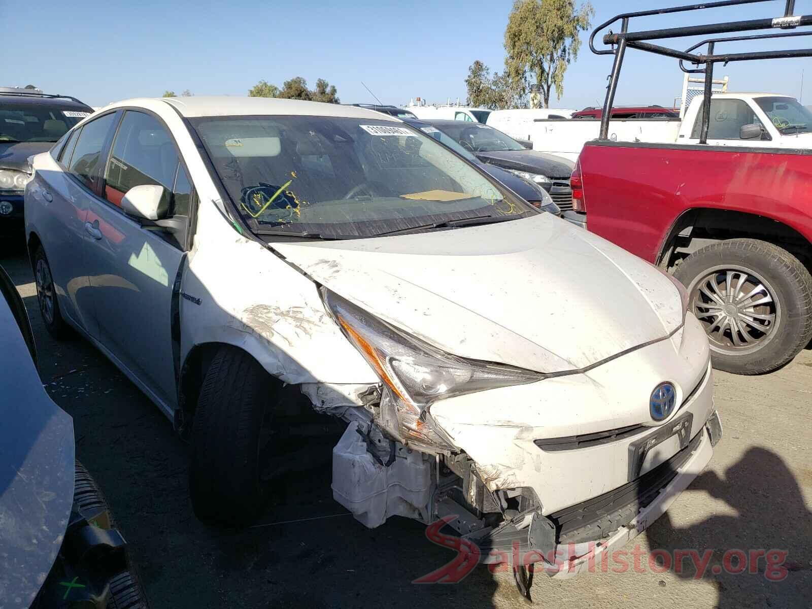 JTDKBRFU2H3037367 2017 TOYOTA PRIUS