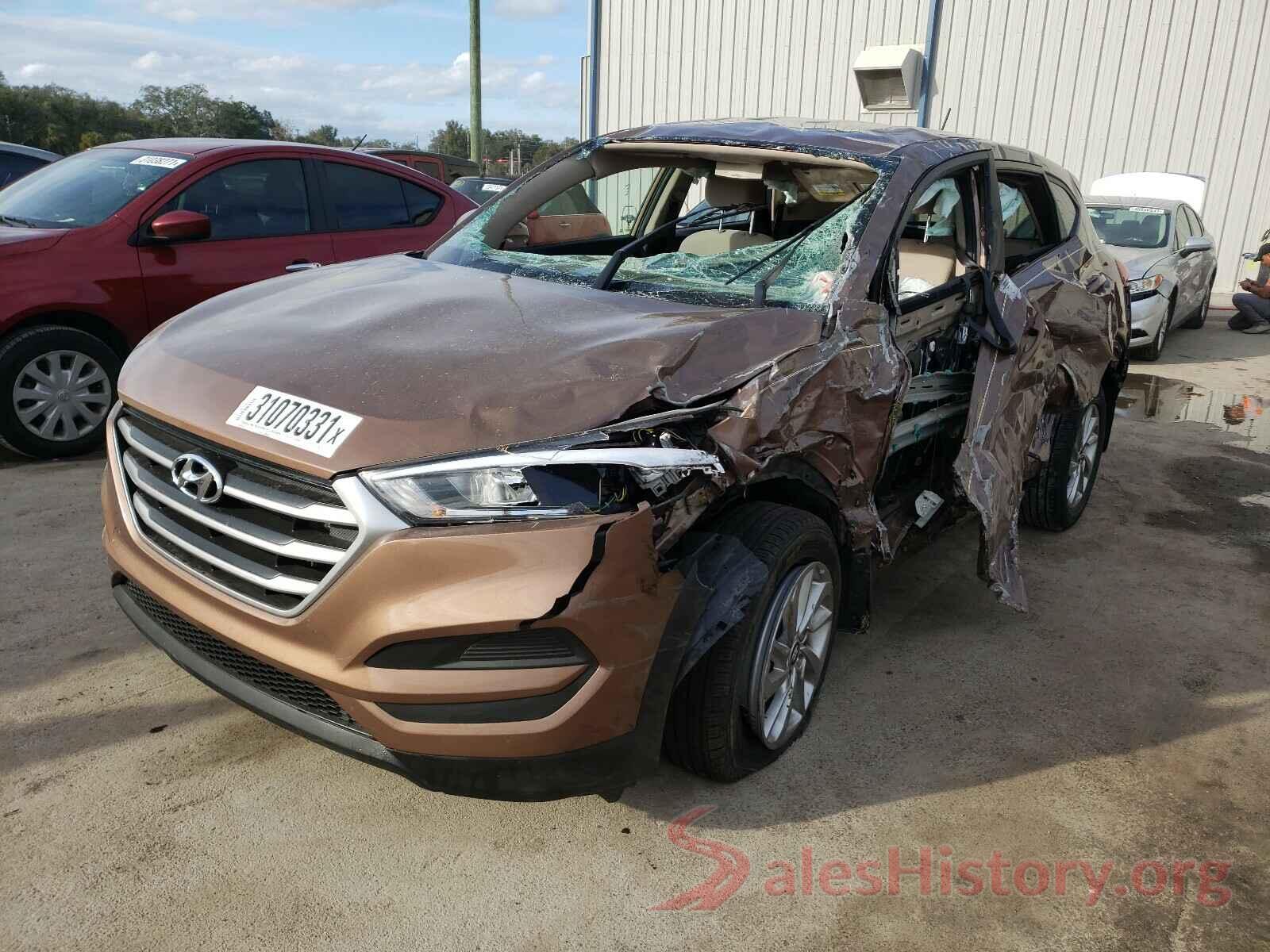 KM8J23A40HU537176 2017 HYUNDAI TUCSON