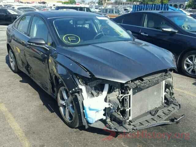 3N1CN8EV8ML891233 2016 FORD FUSION