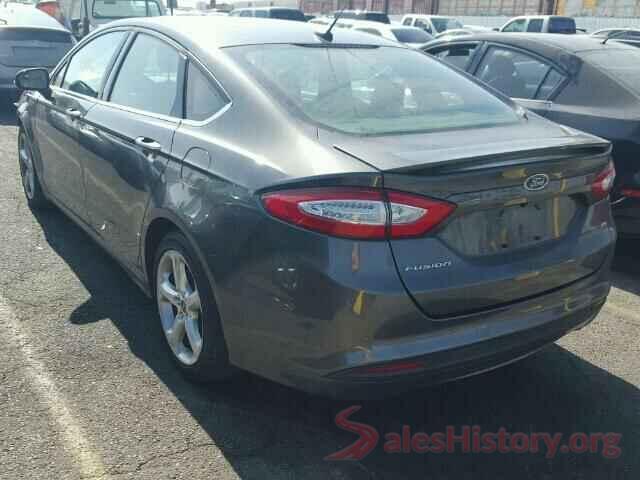 3N1CN8EV8ML891233 2016 FORD FUSION