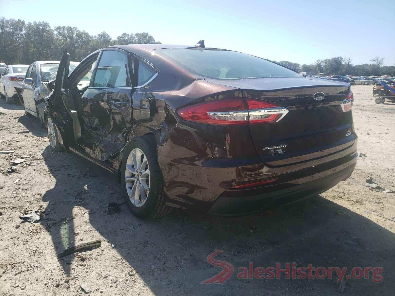 3FA6P0HDXKR229663 2019 FORD FUSION