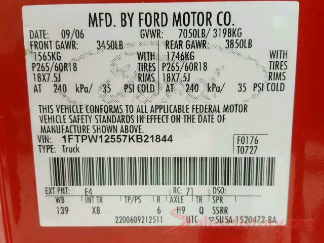 5XXG14J21MG030146 2007 FORD F150