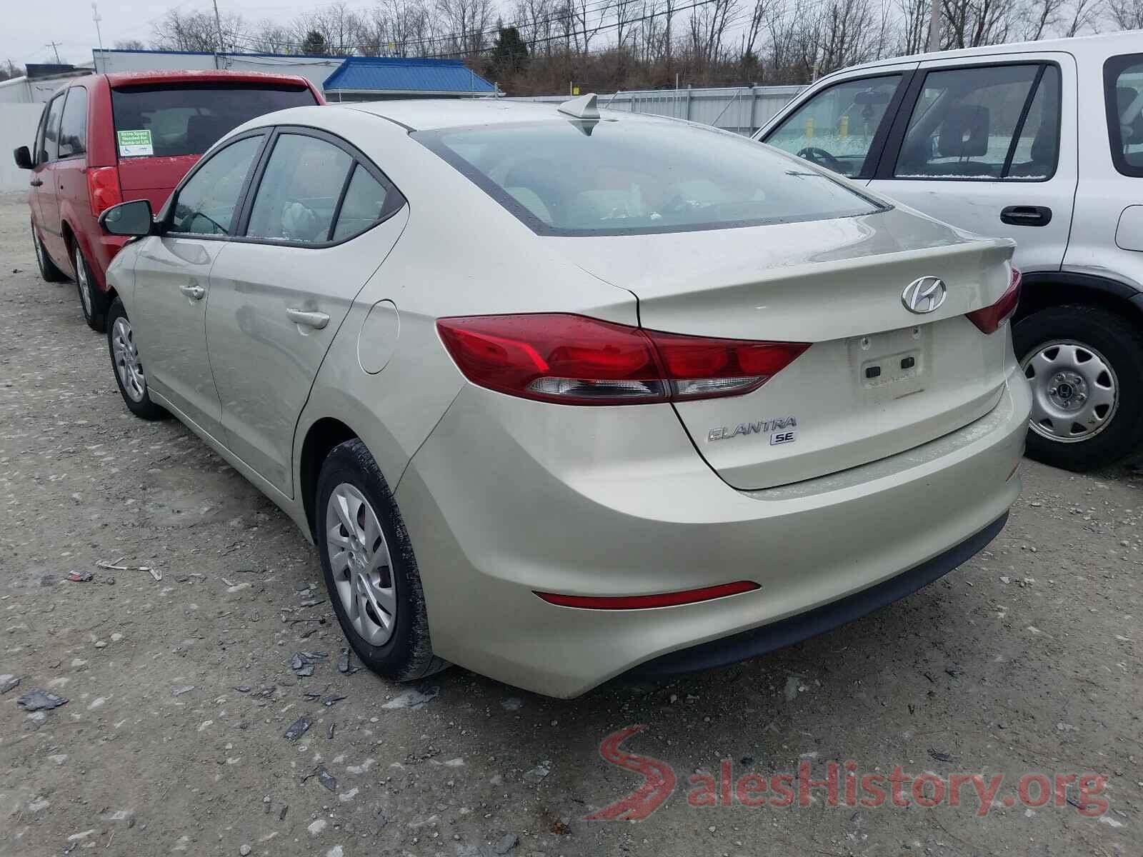 5NPD74LF8HH127470 2017 HYUNDAI ELANTRA