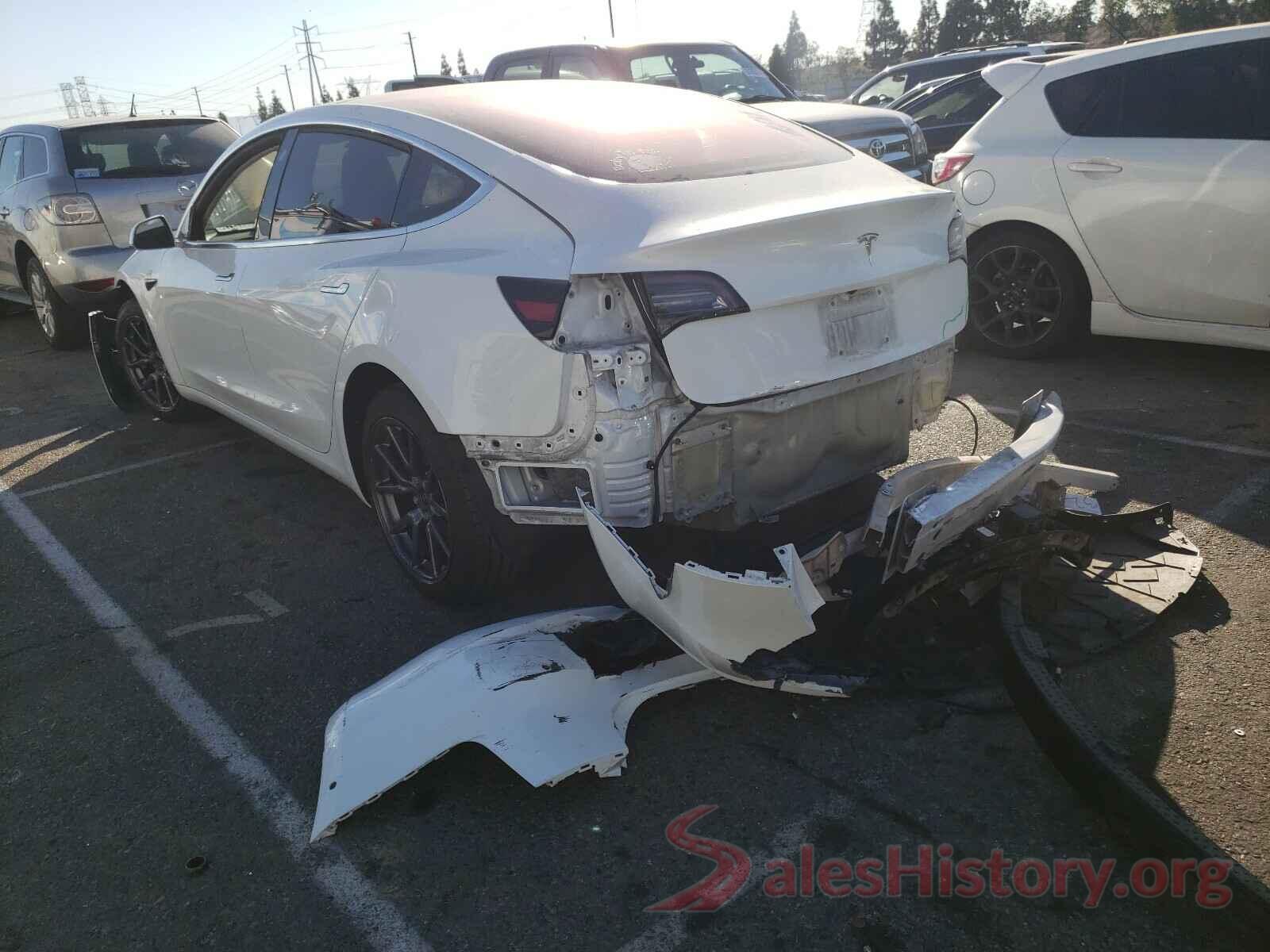 5YJ3E1EA2JF017374 2018 TESLA MODEL 3