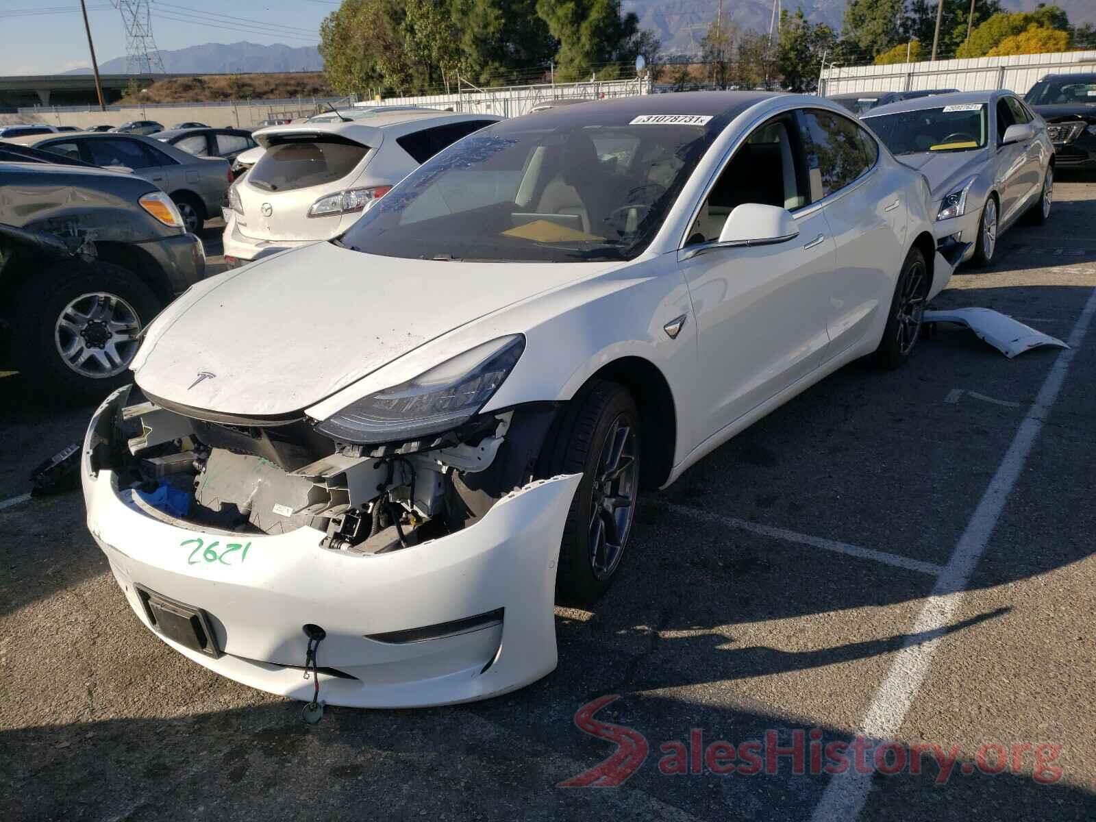 5YJ3E1EA2JF017374 2018 TESLA MODEL 3