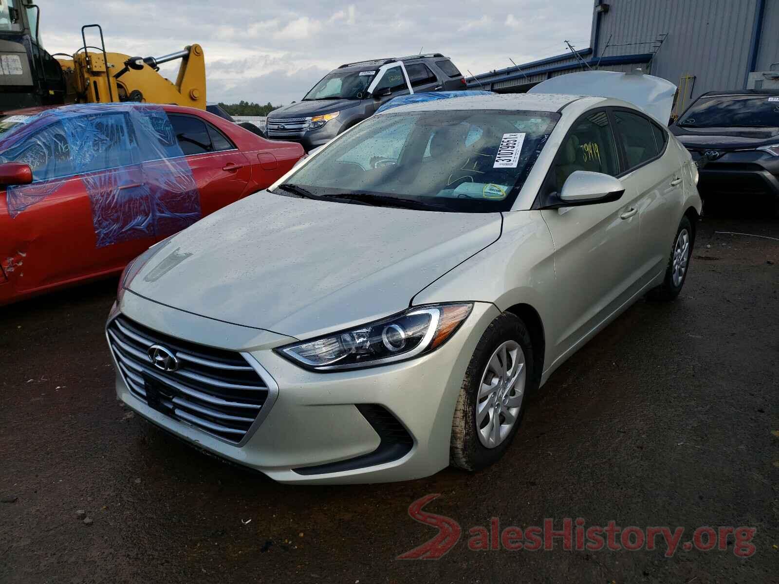 5NPD74LF4HH188671 2017 HYUNDAI ELANTRA