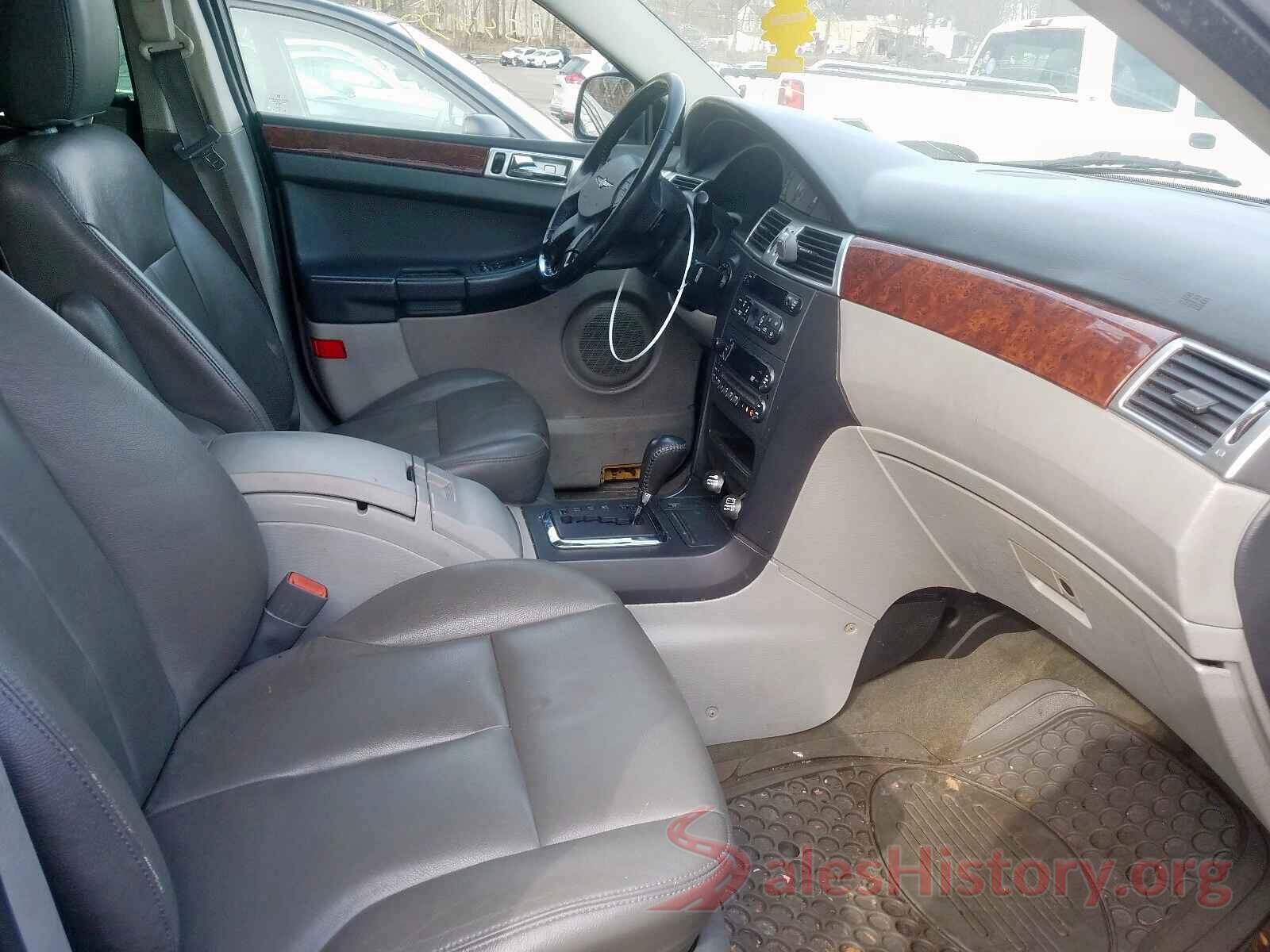 1HGCV3F54MA007537 2008 CHRYSLER PACIFICA