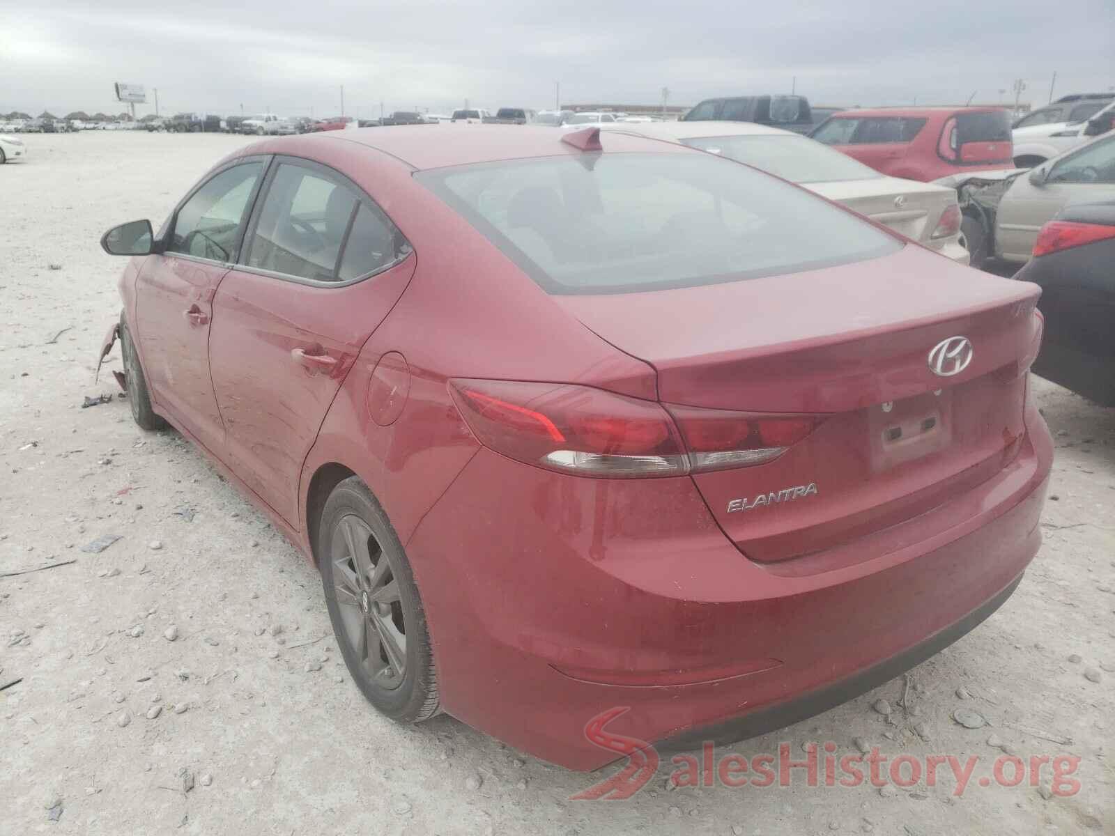 5NPD84LF2HH012246 2017 HYUNDAI ELANTRA