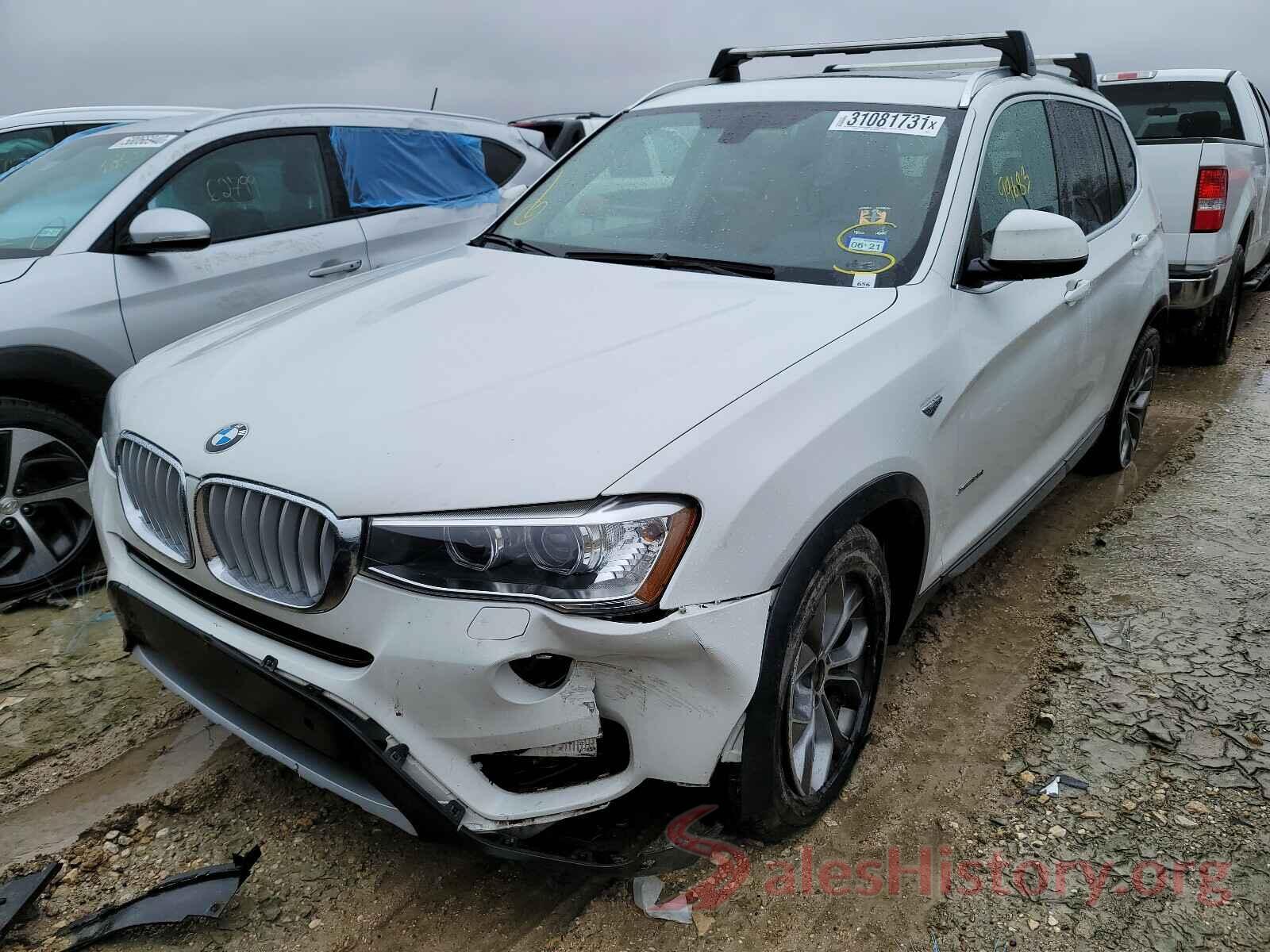 5UXWX9C57G0D85201 2016 BMW X3