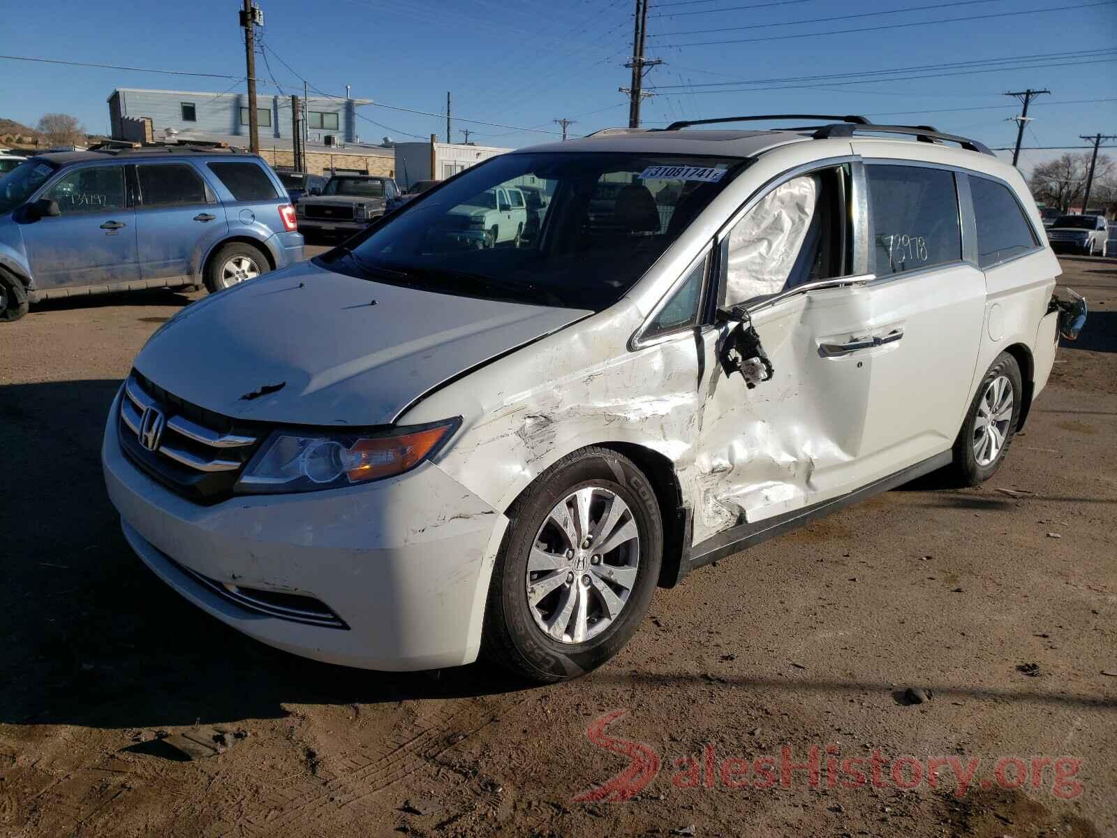 3N1CN8EV1ML843718 2016 HONDA ODYSSEY