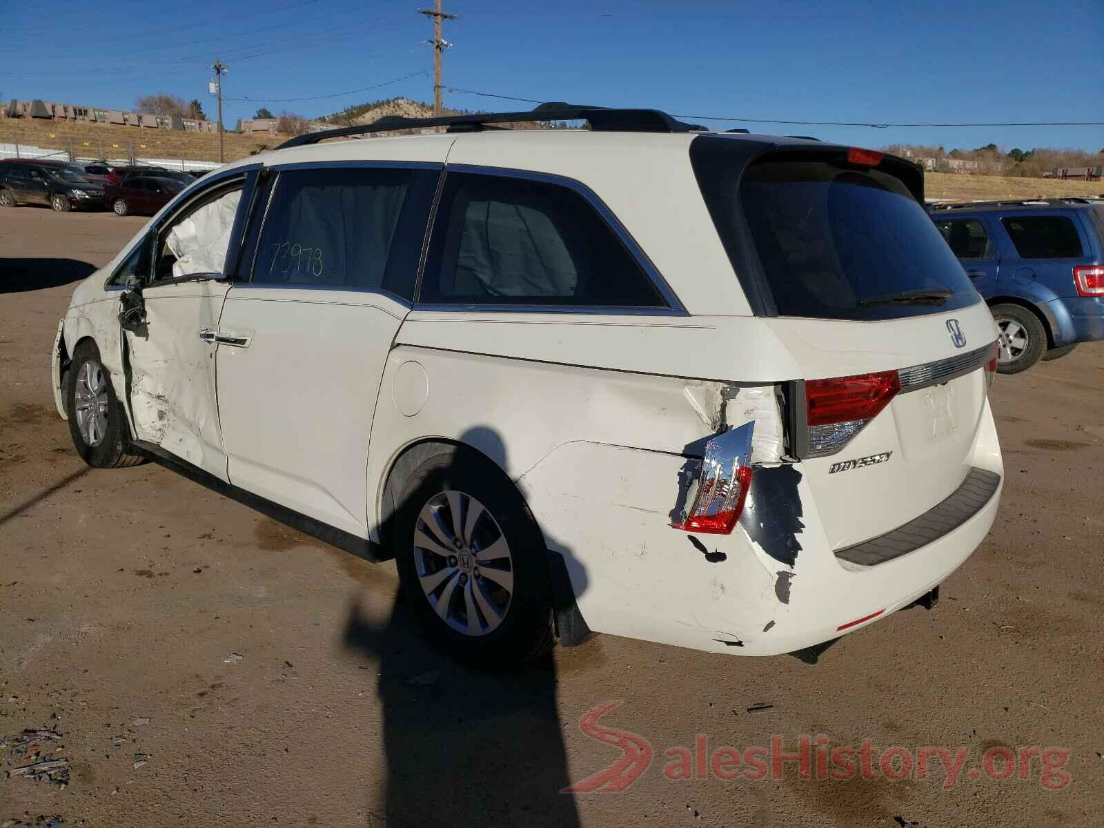 3N1CN8EV1ML843718 2016 HONDA ODYSSEY