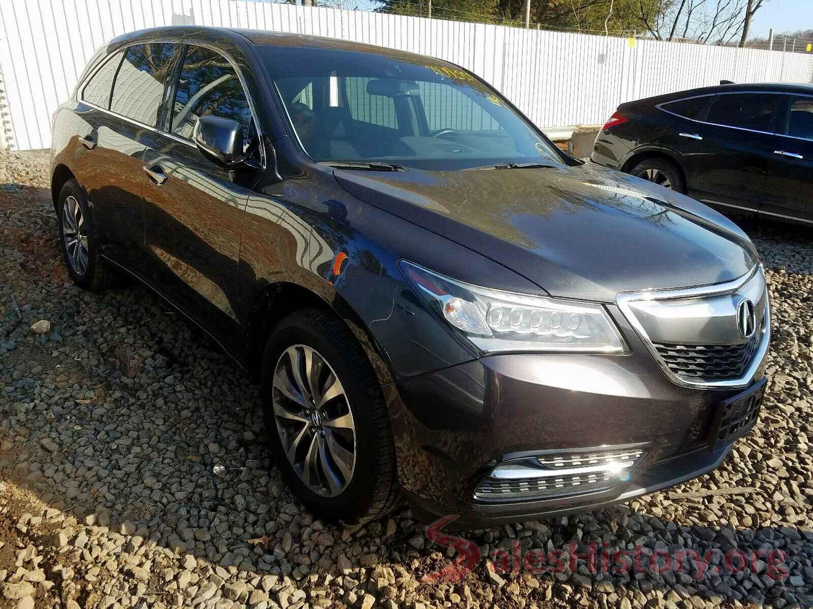 JTJYARBZ3K2154013 2014 ACURA MDX