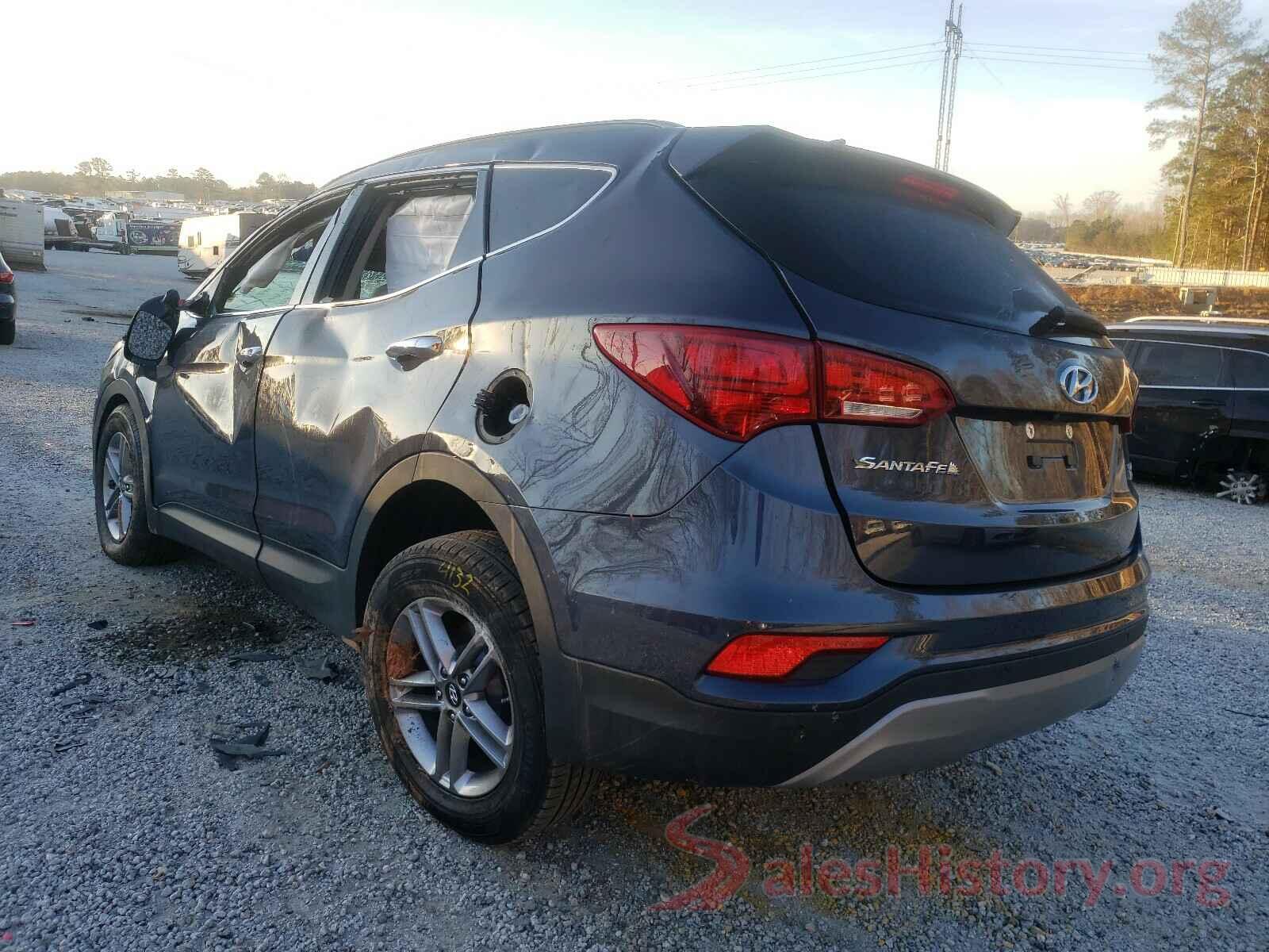 5NMZUDLB6HH044225 2017 HYUNDAI SANTA FE