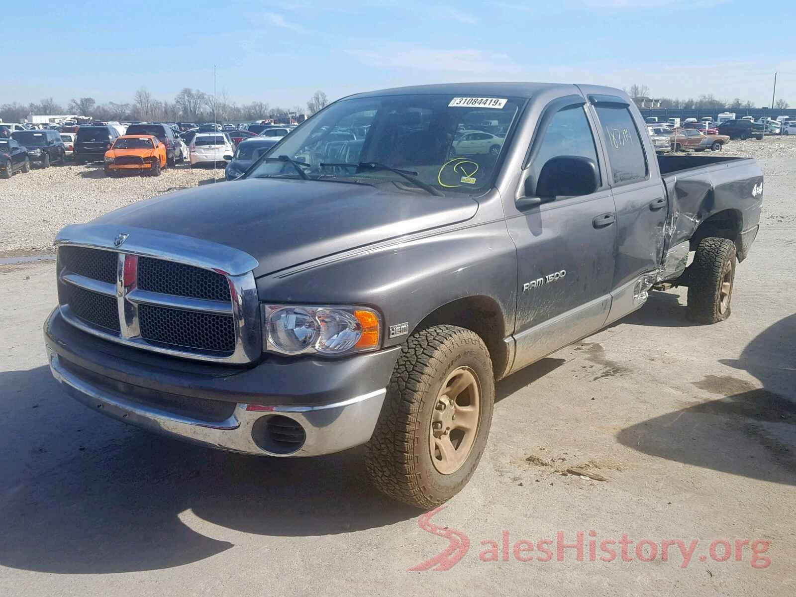 1C4PJLCBXGW136542 2003 DODGE RAM 1500 S