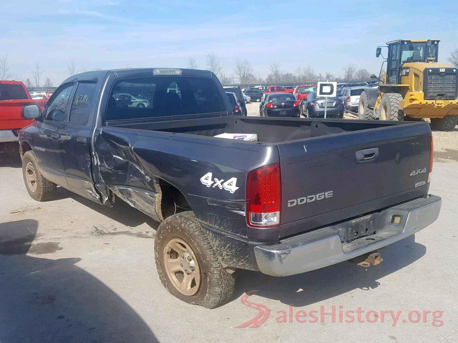 1C4PJLCBXGW136542 2003 DODGE RAM 1500 S