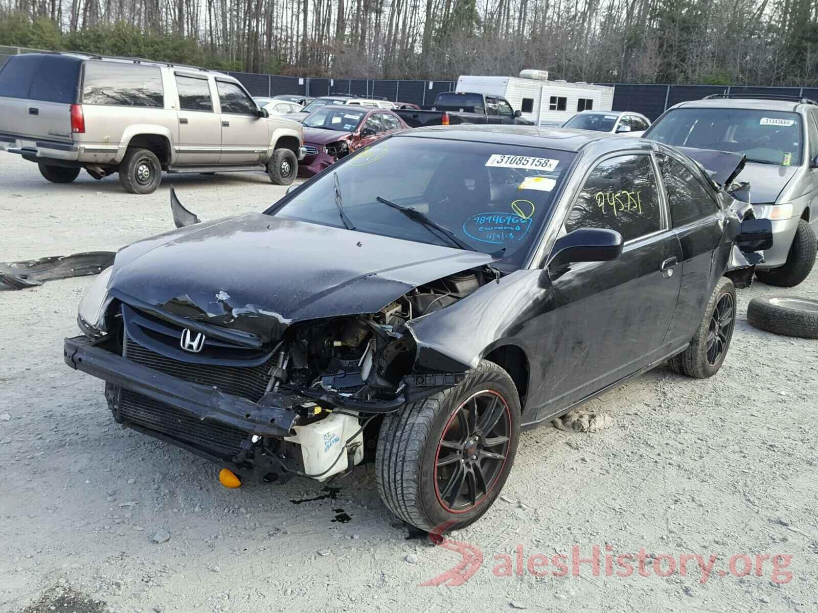 5NPE24AF5GH361909 2001 HONDA CIVIC