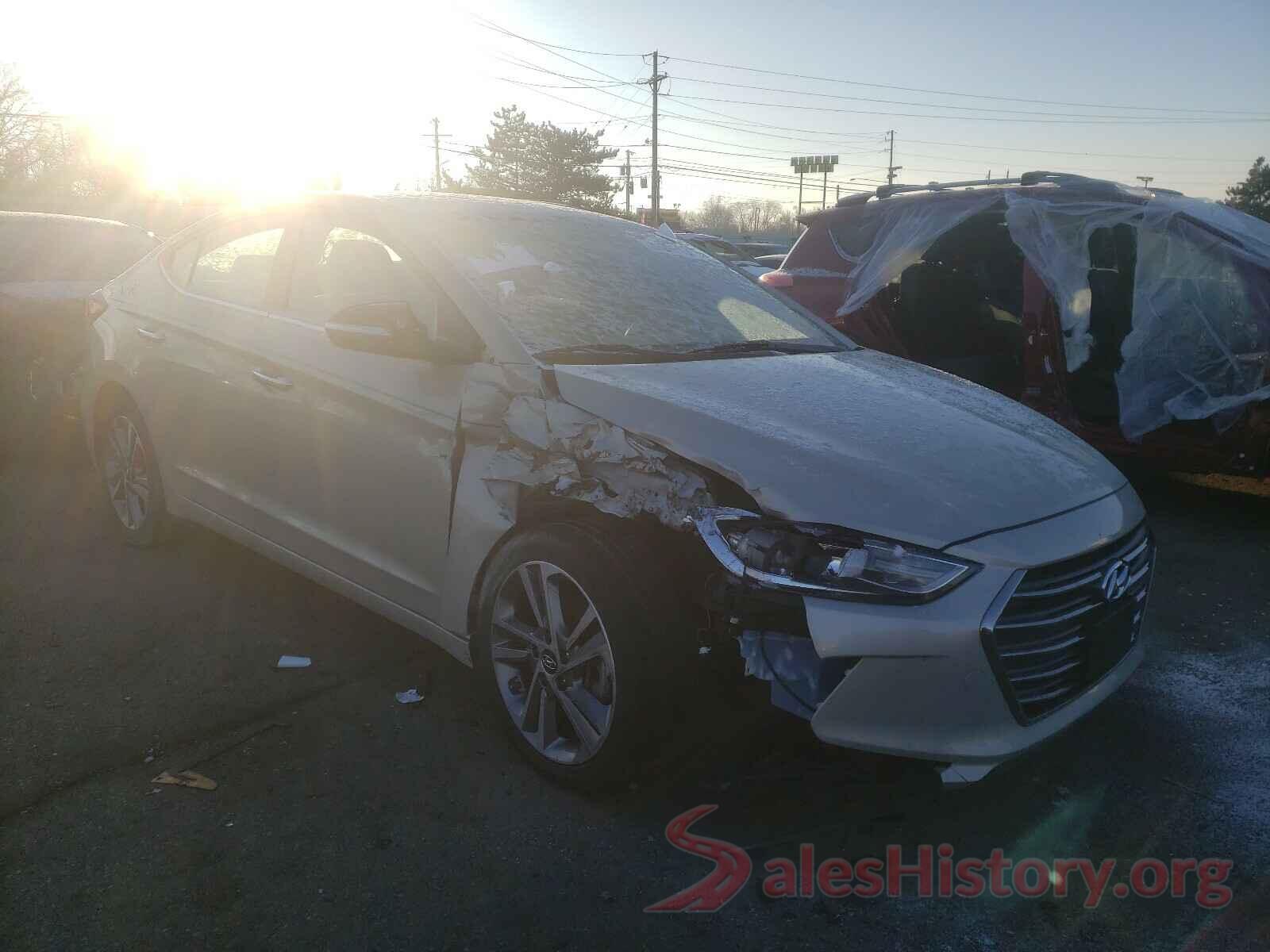 KMHD84LFXHU061955 2017 HYUNDAI ELANTRA