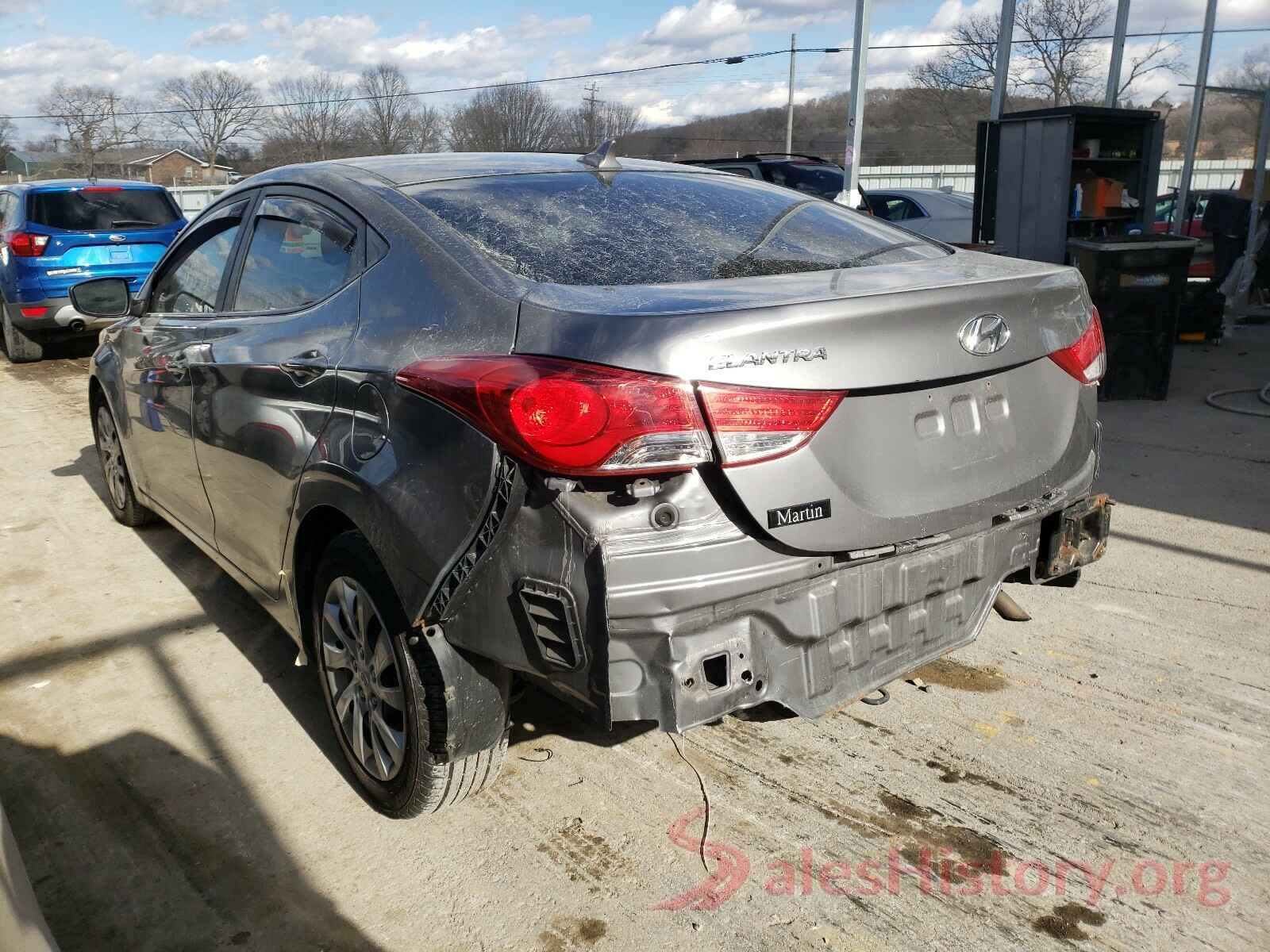 WP1AE2A25HLA68322 2012 HYUNDAI ELANTRA