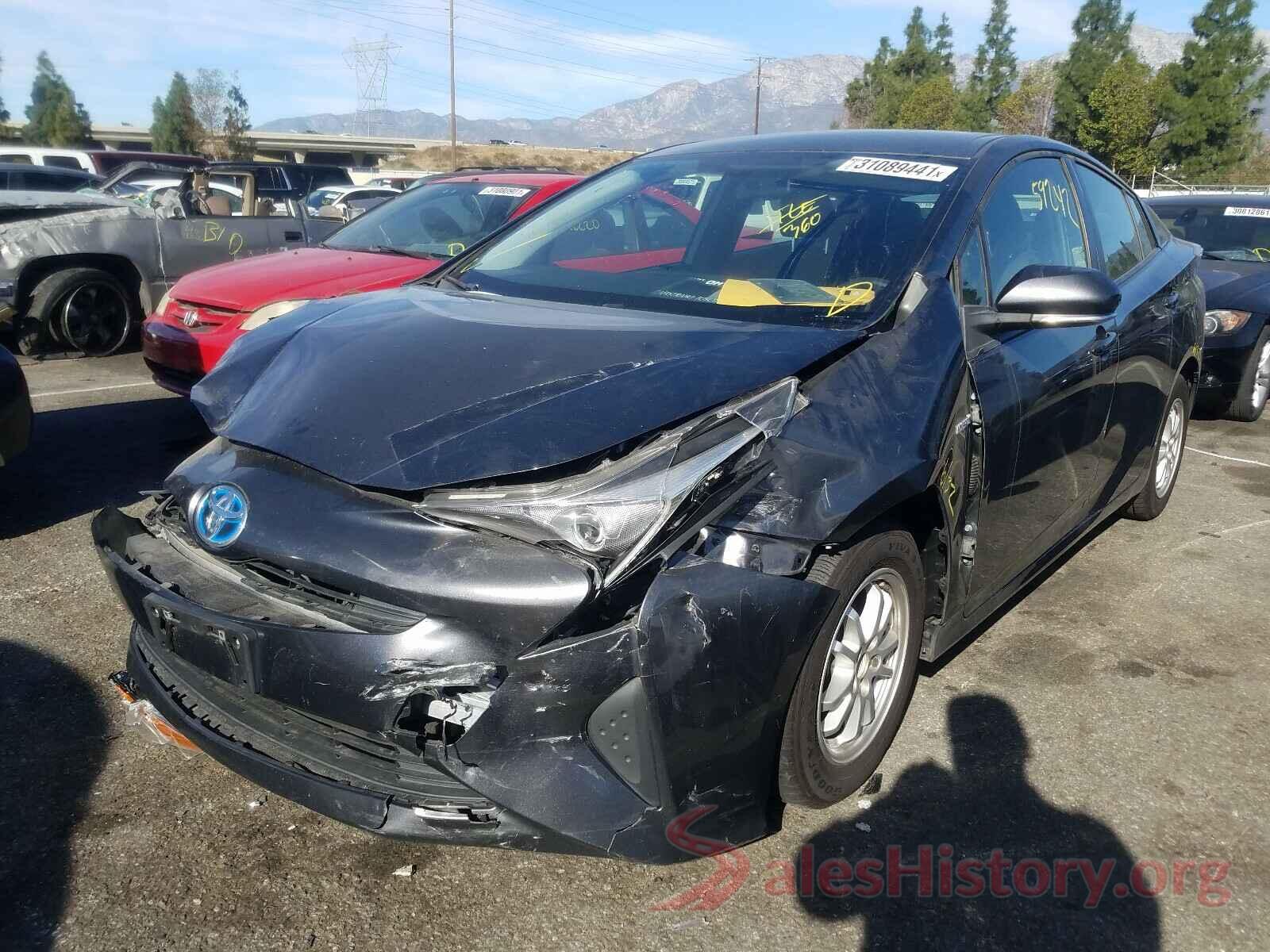 JTDKBRFU3G3018454 2016 TOYOTA PRIUS