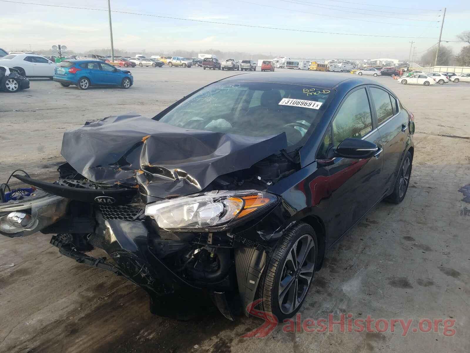 KNAFX4A8XG5480639 2016 KIA FORTE