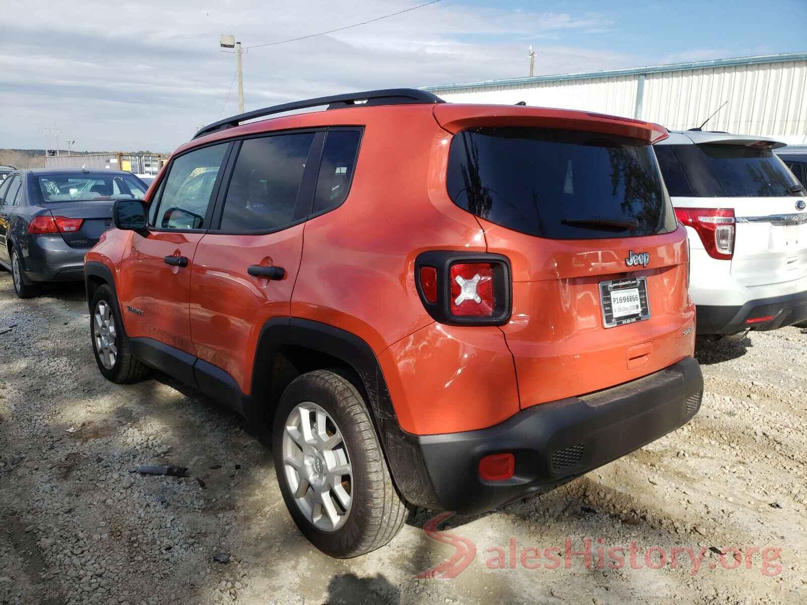 ZACNJAAB9LPM00529 2020 JEEP RENEGADE