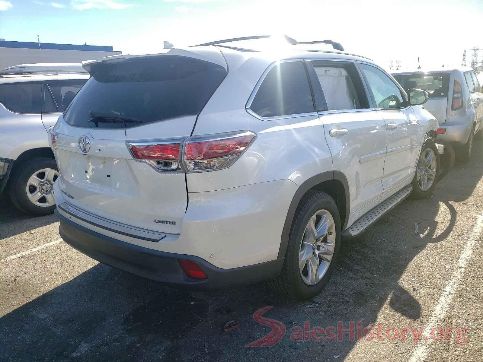 5TDYKRFH1GS184368 2016 TOYOTA HIGHLANDER