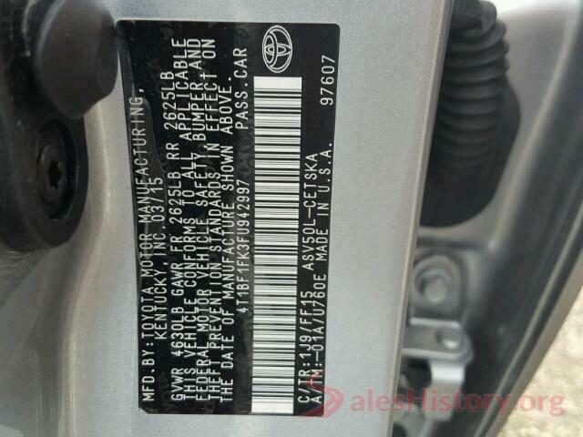 3TMCZ5AN1LM354444 2015 TOYOTA CAMRY