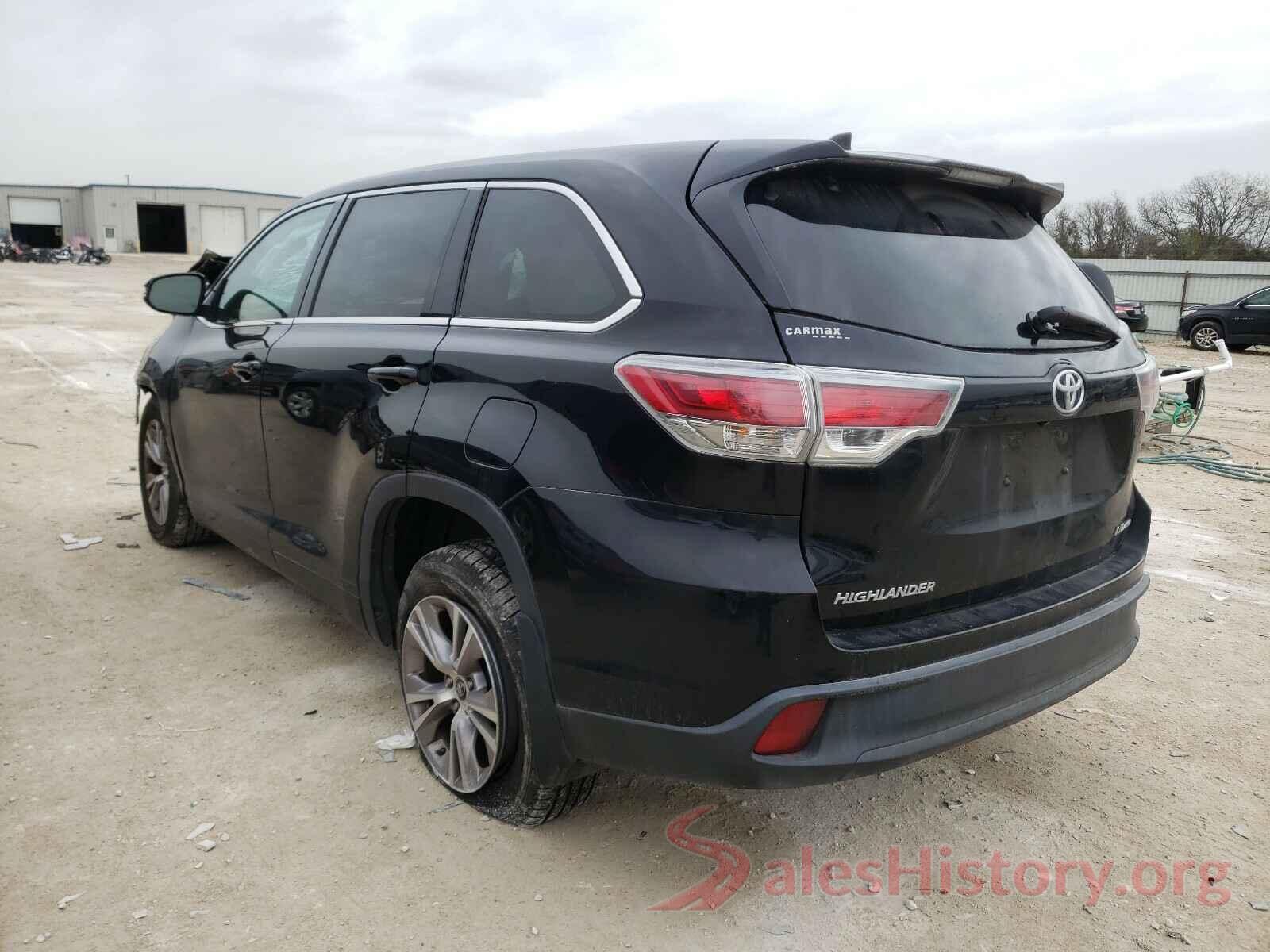 5TDBKRFH1GS243960 2016 TOYOTA HIGHLANDER