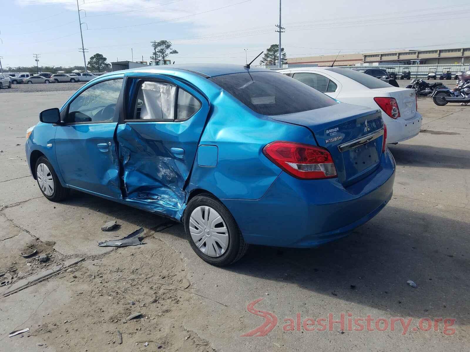 ML32F3FJ3JHF15608 2018 MITSUBISHI MIRAGE