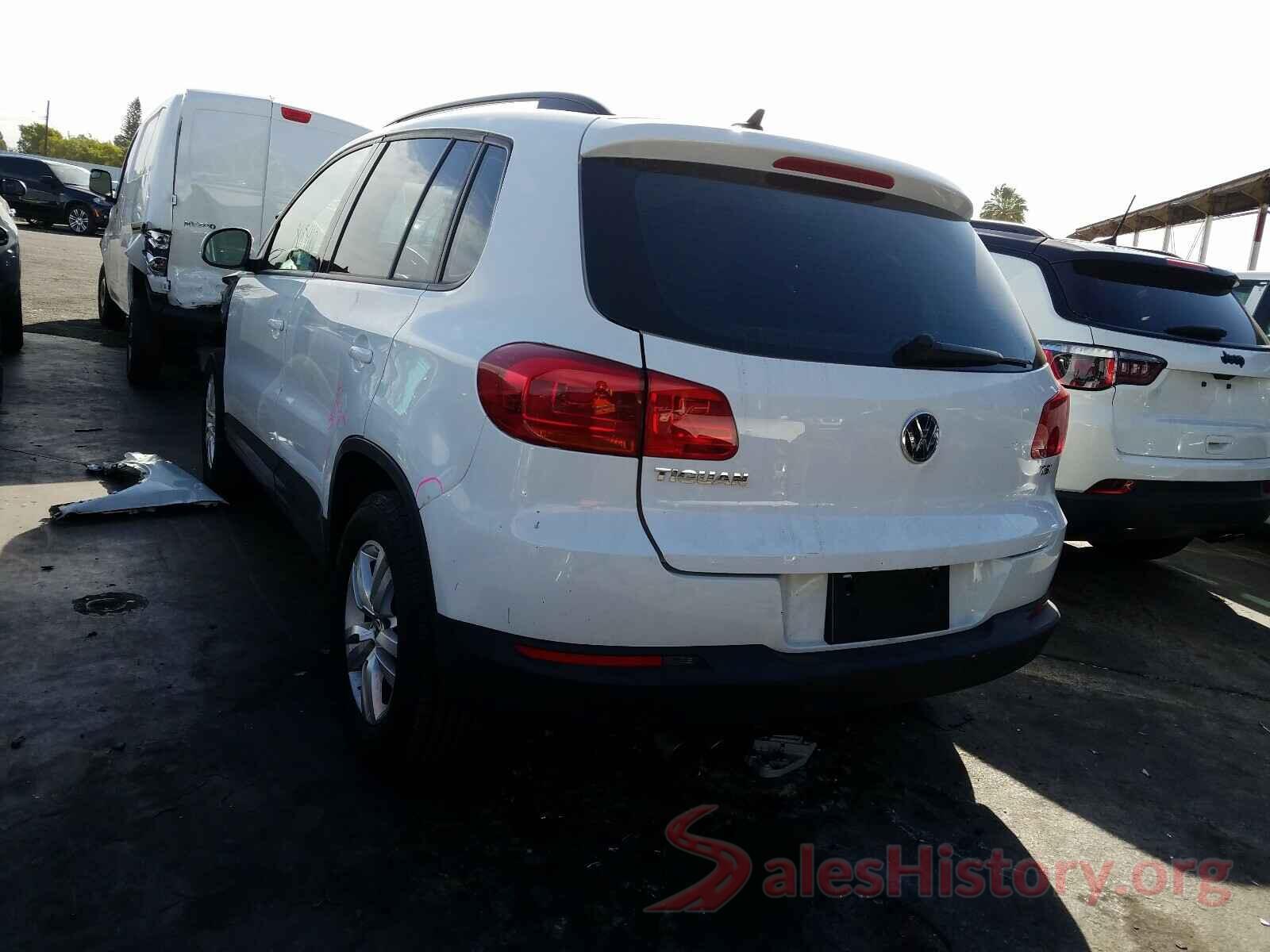 WVGAV7AX6HK005645 2017 VOLKSWAGEN TIGUAN