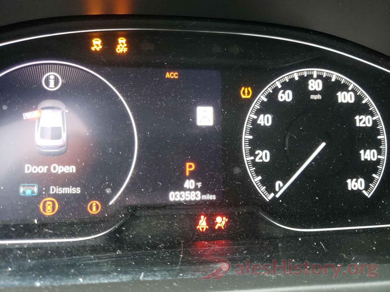 1HGCV1F14KA161342 2019 HONDA ACCORD