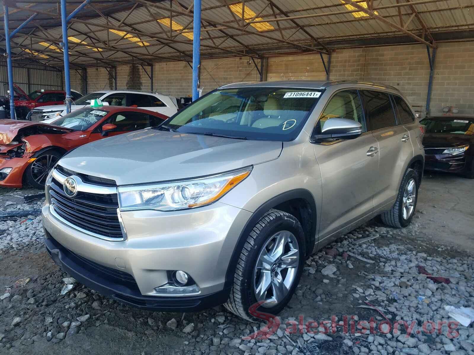 5TDYKRFH4GS181545 2016 TOYOTA HIGHLANDER