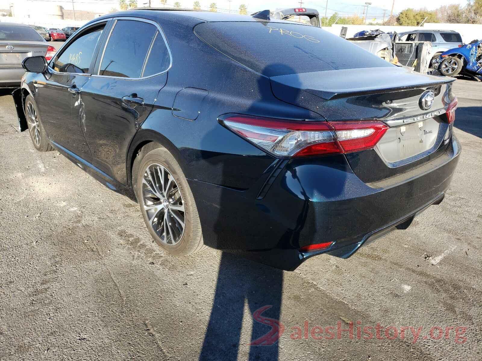 4T1B11HK7KU713843 2019 TOYOTA CAMRY