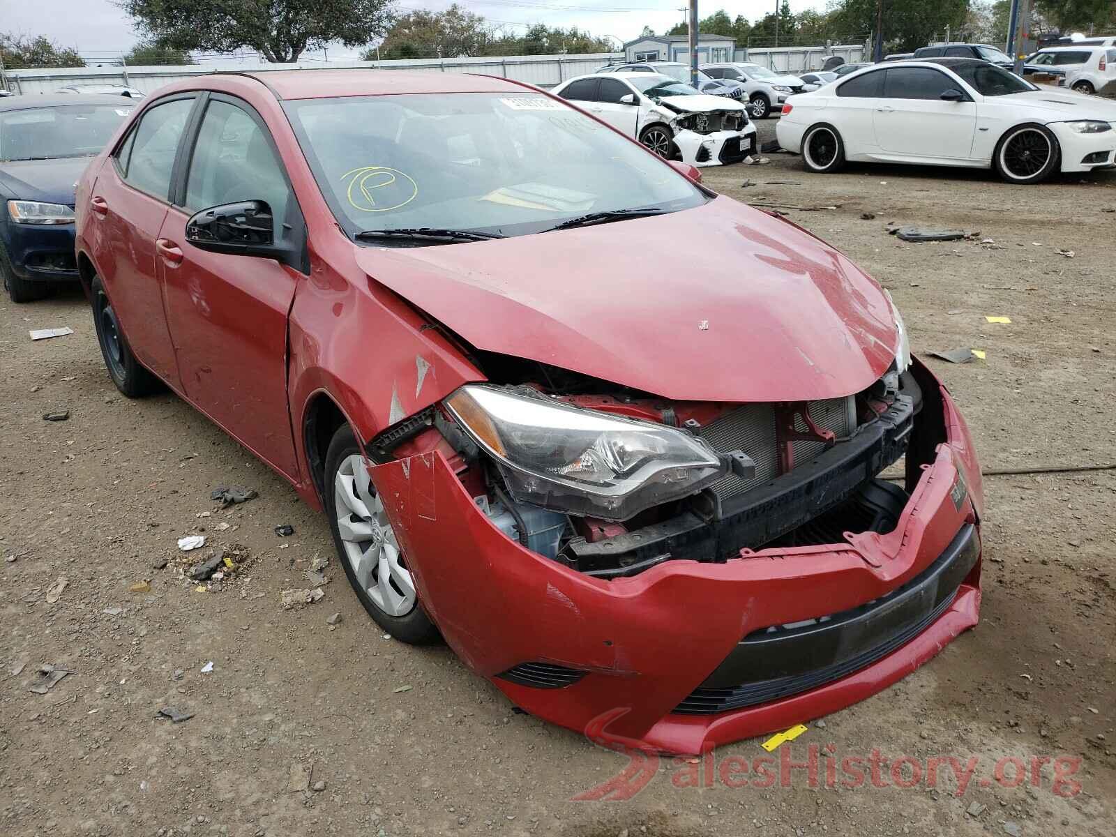 5YFBURHE7GP502909 2016 TOYOTA COROLLA