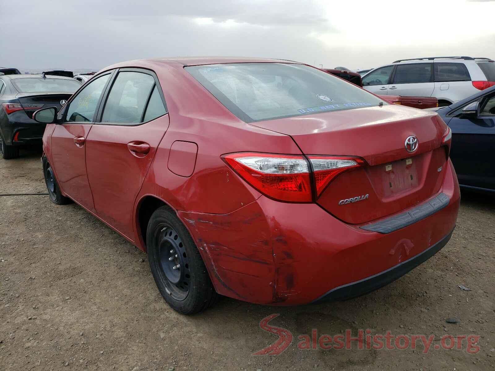 5YFBURHE7GP502909 2016 TOYOTA COROLLA