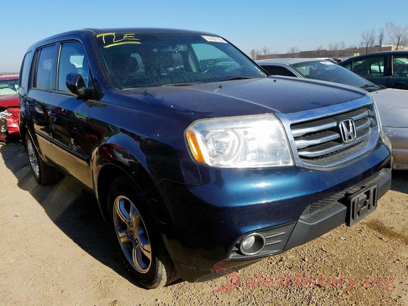 3KPF24AD5KE092231 2012 HONDA PILOT