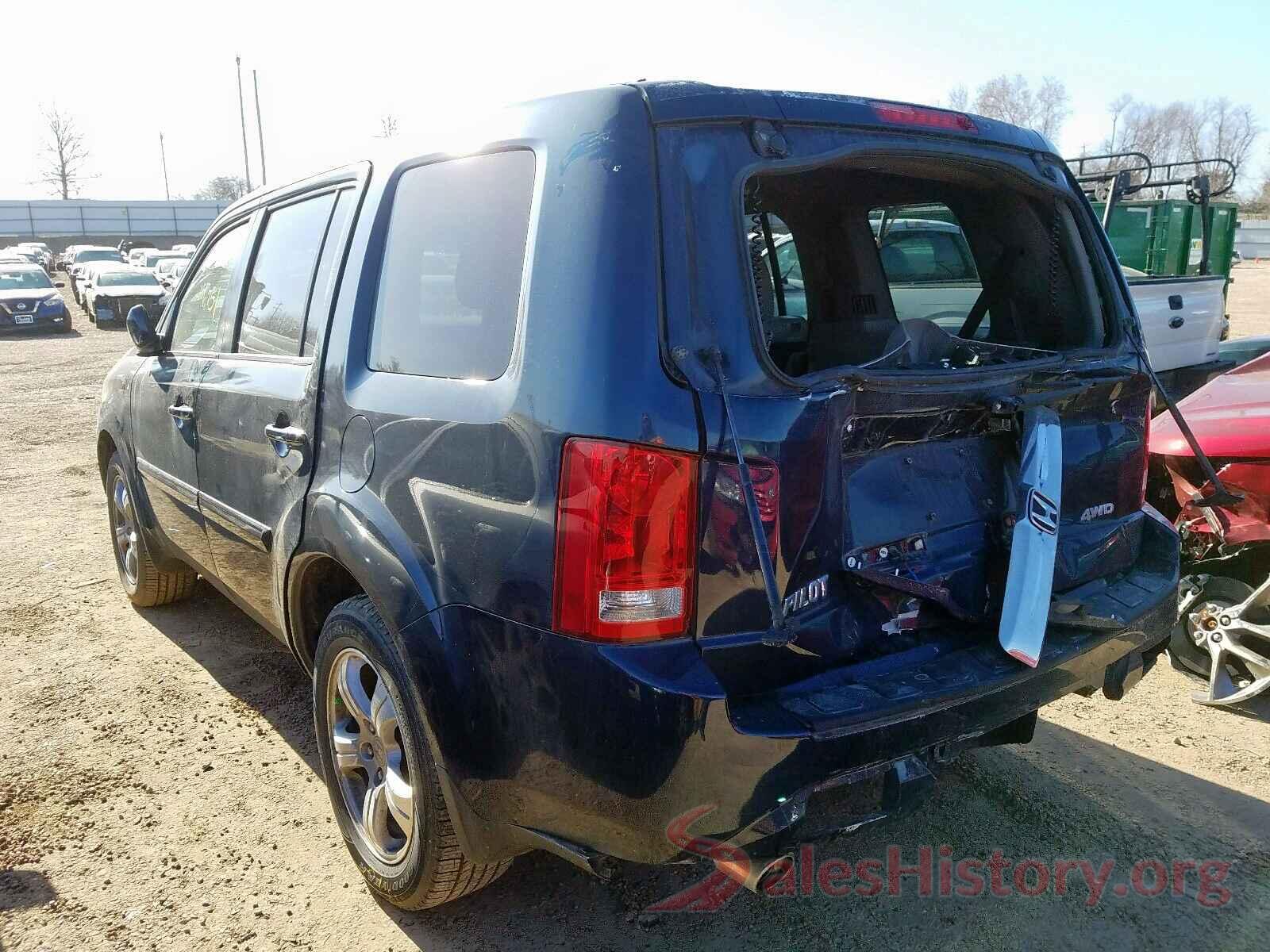 3KPF24AD5KE092231 2012 HONDA PILOT