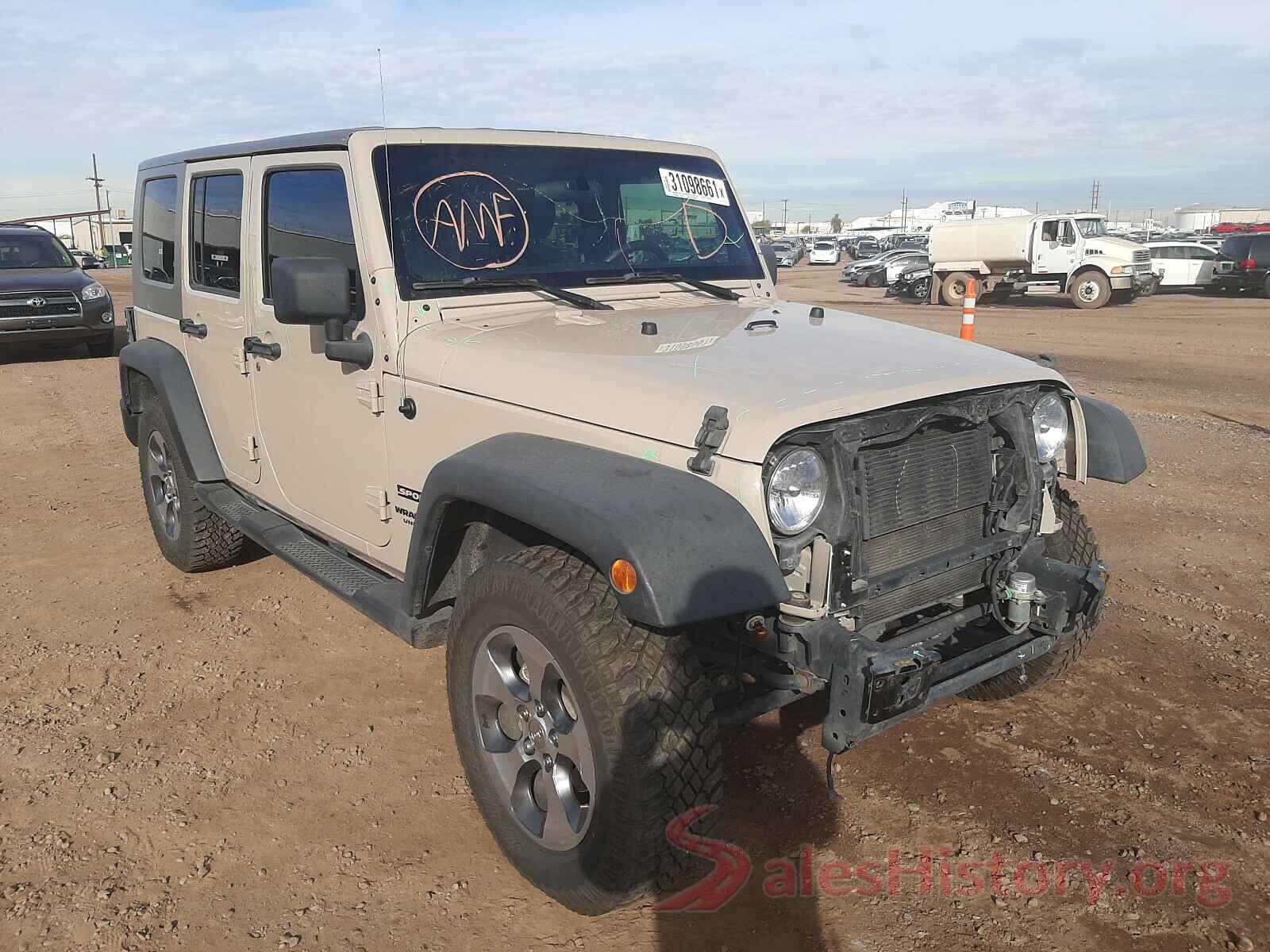 1C4BJWDG6GL317970 2016 JEEP WRANGLER