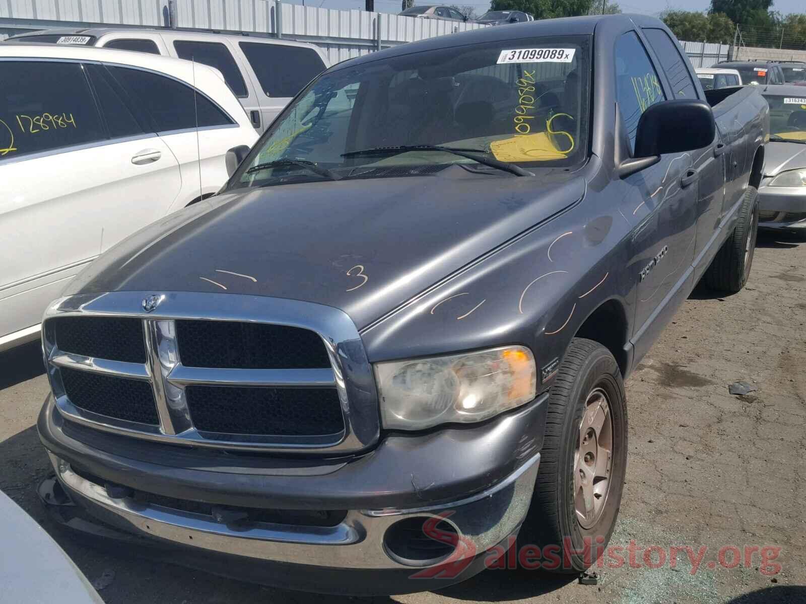 KNDCC3LC4K5263772 2004 DODGE RAM 1500 S