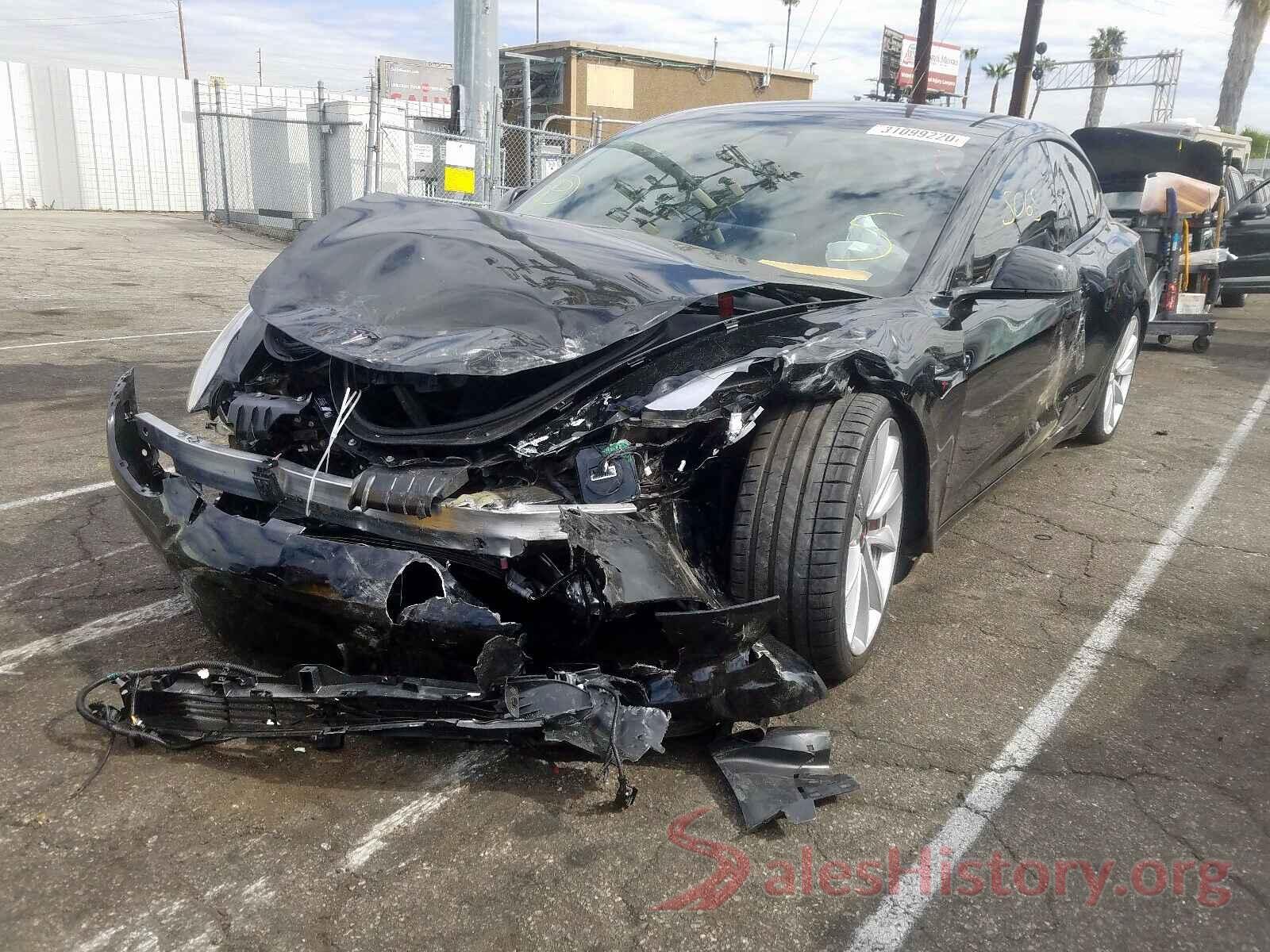 5YJ3E1EB5KF438726 2019 TESLA MODEL 3