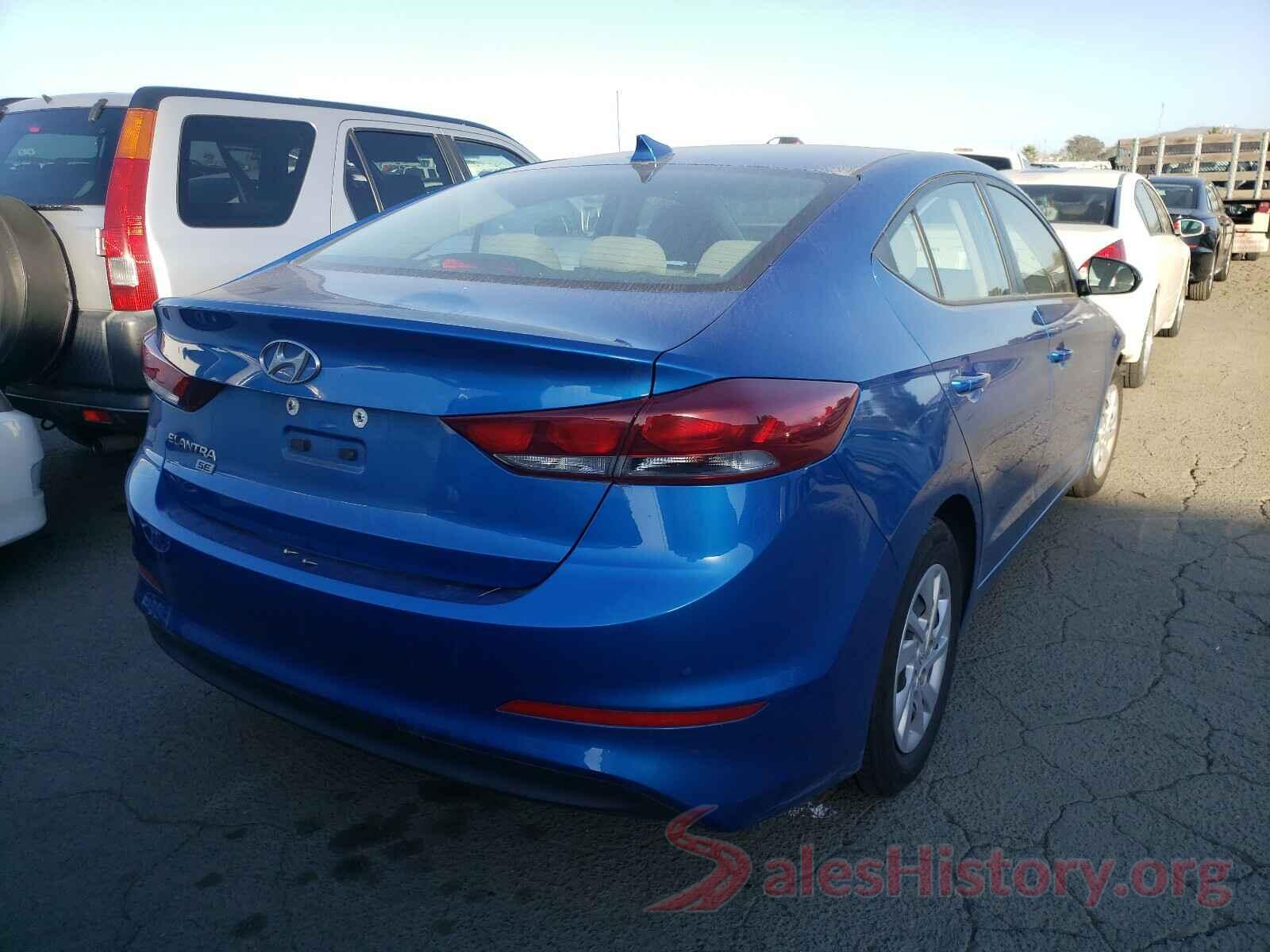 5NPD74LF1HH125740 2017 HYUNDAI ELANTRA