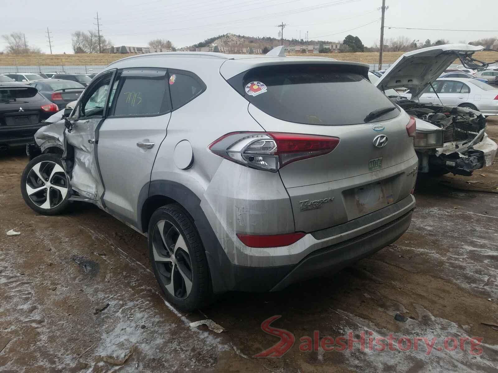 KM8J3CA22GU205153 2016 HYUNDAI TUCSON