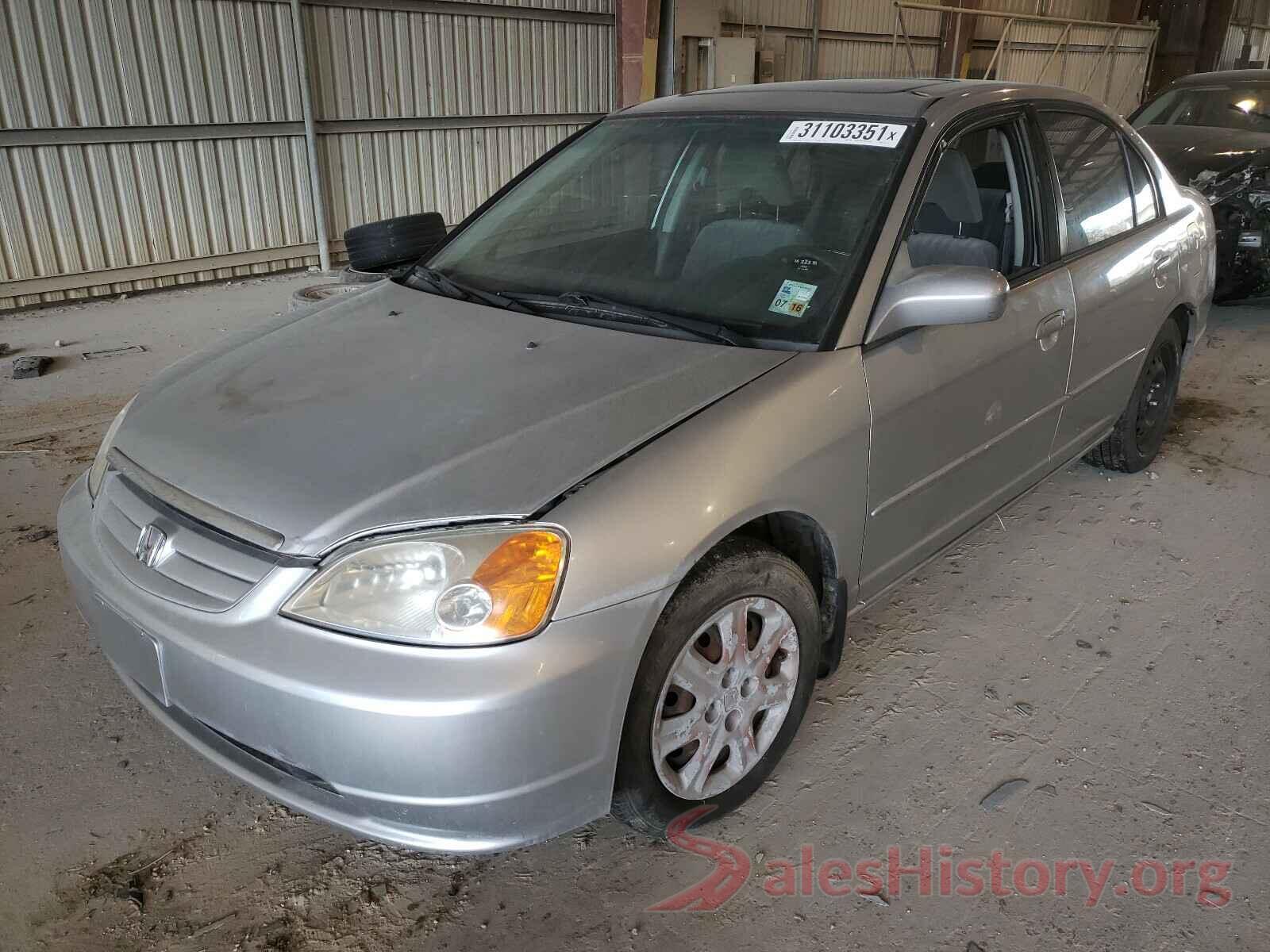 5TDBZRBH3MS546445 2003 HONDA CIVIC