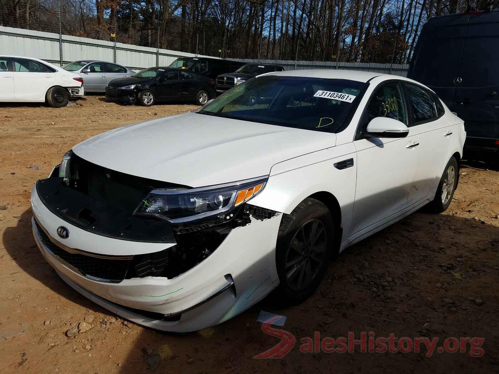 KNAGT4L30J5235597 2018 KIA OPTIMA