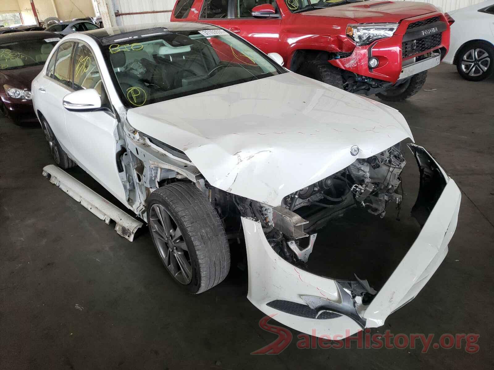 55SWF4JB7GU129587 2016 MERCEDES-BENZ C CLASS