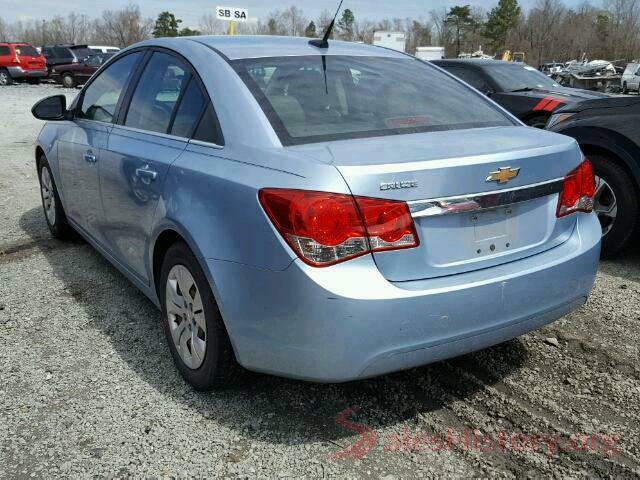 3VWDB7AJ9HM235823 2012 CHEVROLET CRUZE