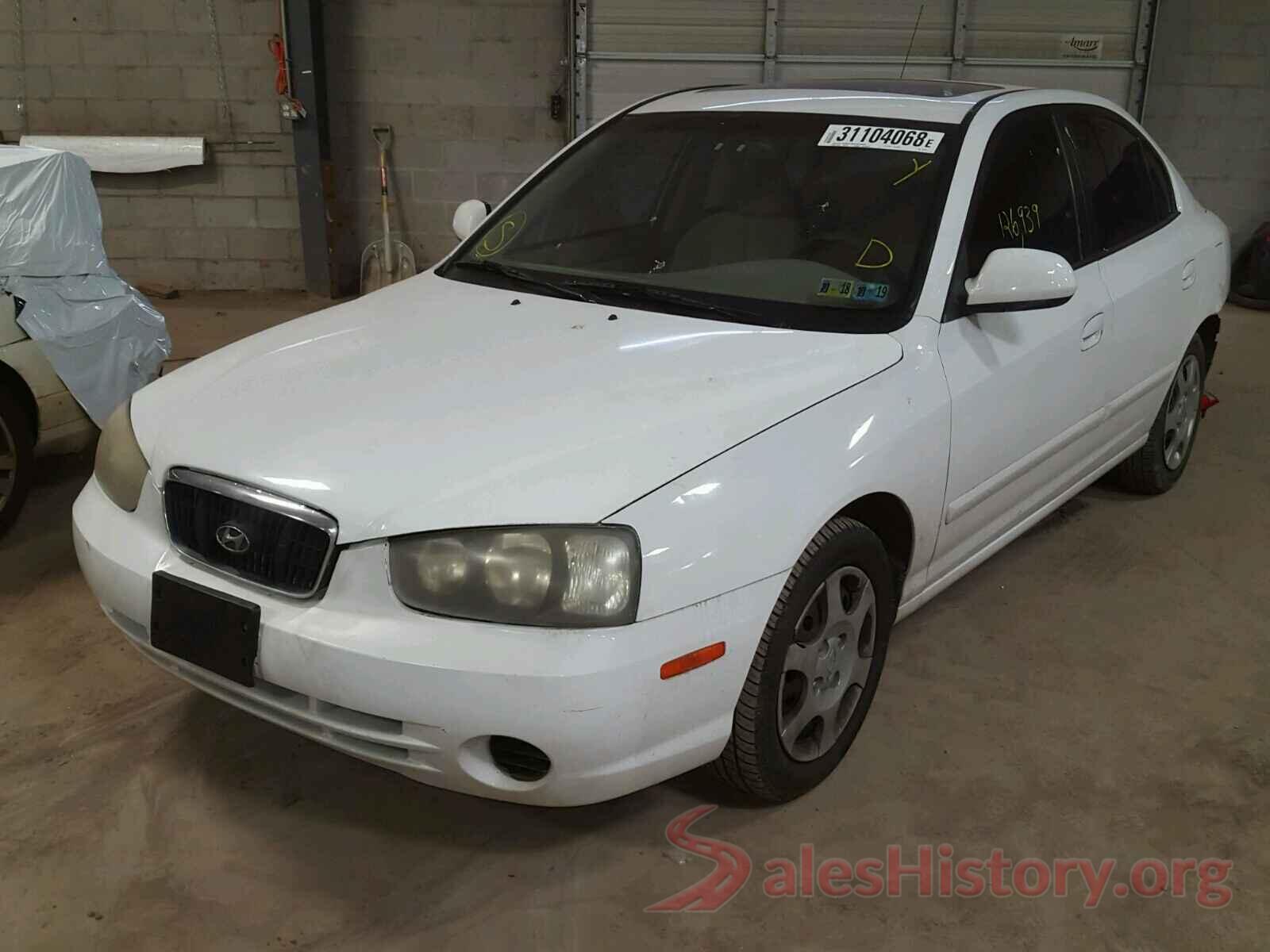 YV449MRK2G2884425 2003 HYUNDAI ELANTRA